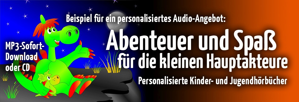 Personalisierte Kinderhörbücher